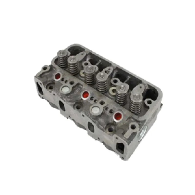 Cylinder Head With Valves